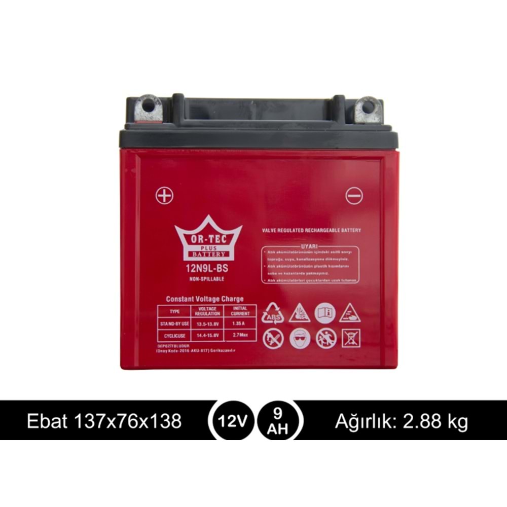 12V 9AH Jawa-Mz Akü