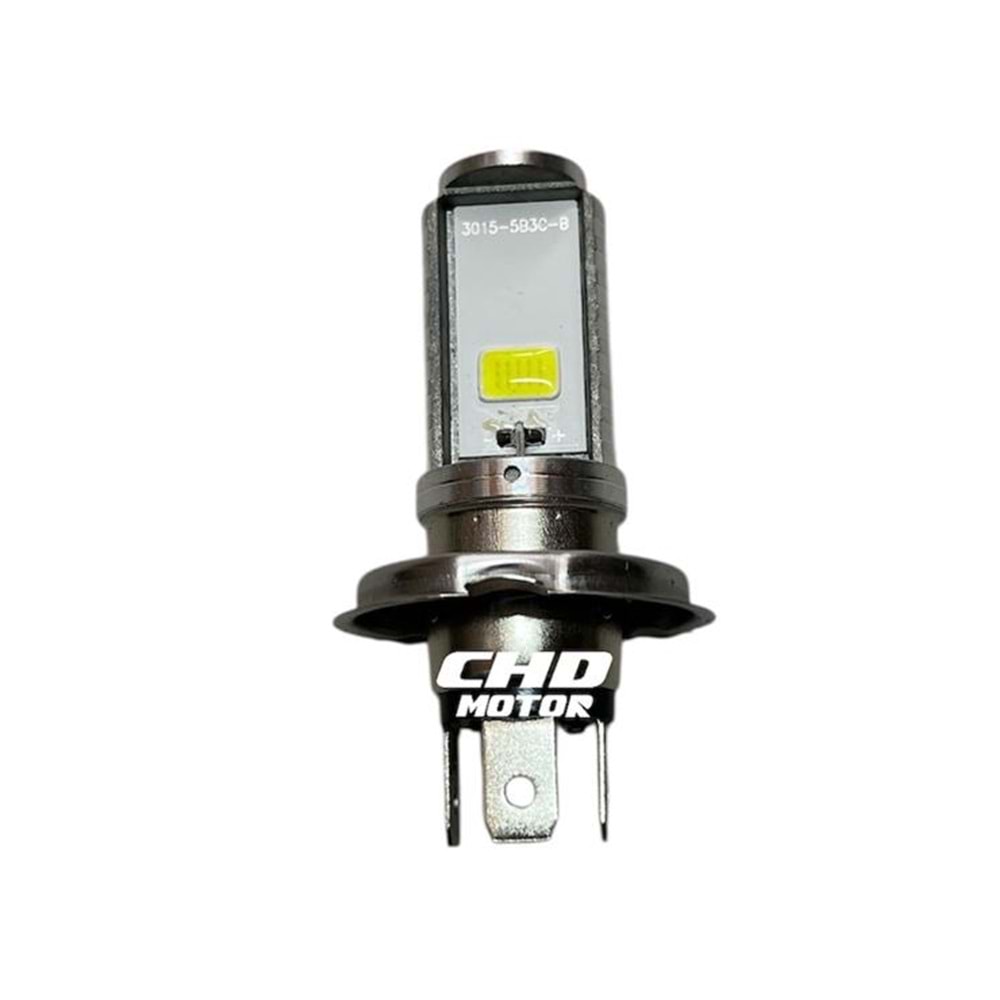 12V 35-35 H4 P43 Far Ampülü Beyaz Letli