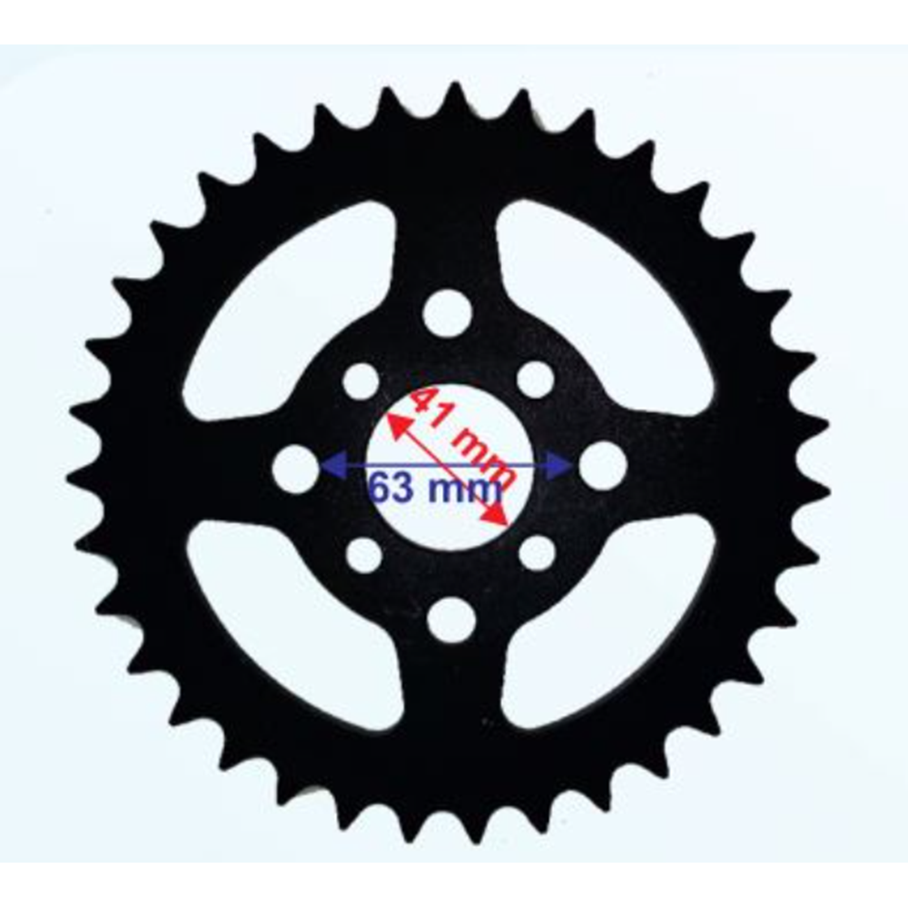 ATV Arka Dişli 520-35T İç 41 mm 8 Delikli