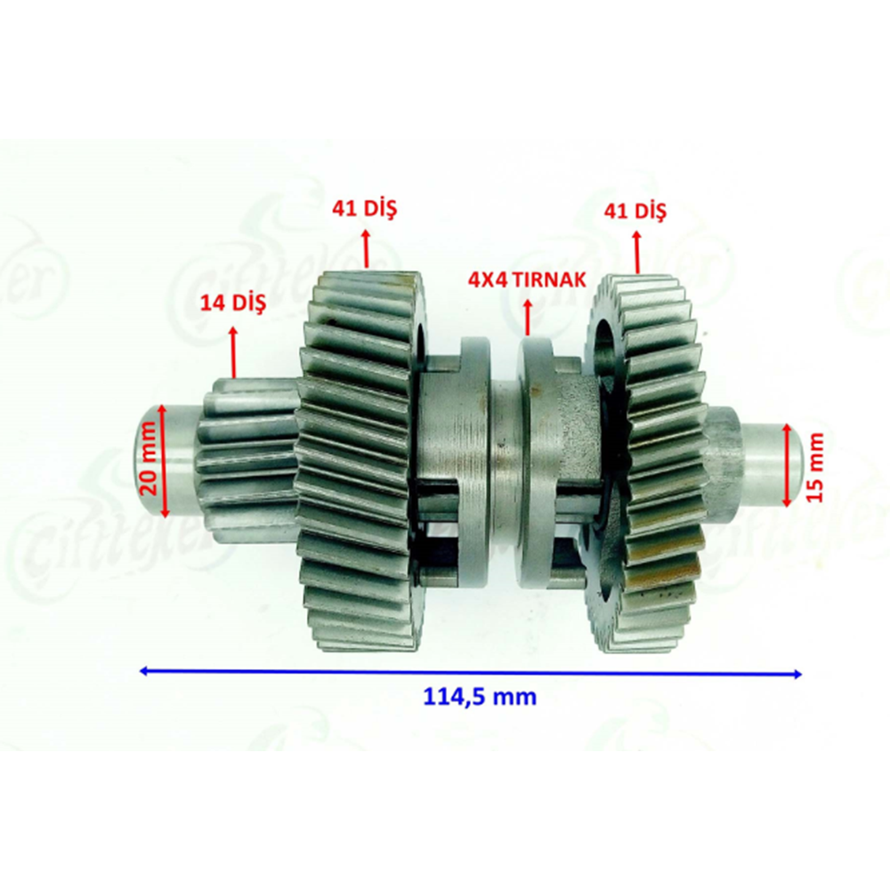 ATV KANUNİ BS VULCAN Şanzuman Geri Vites Yön Dişlisi