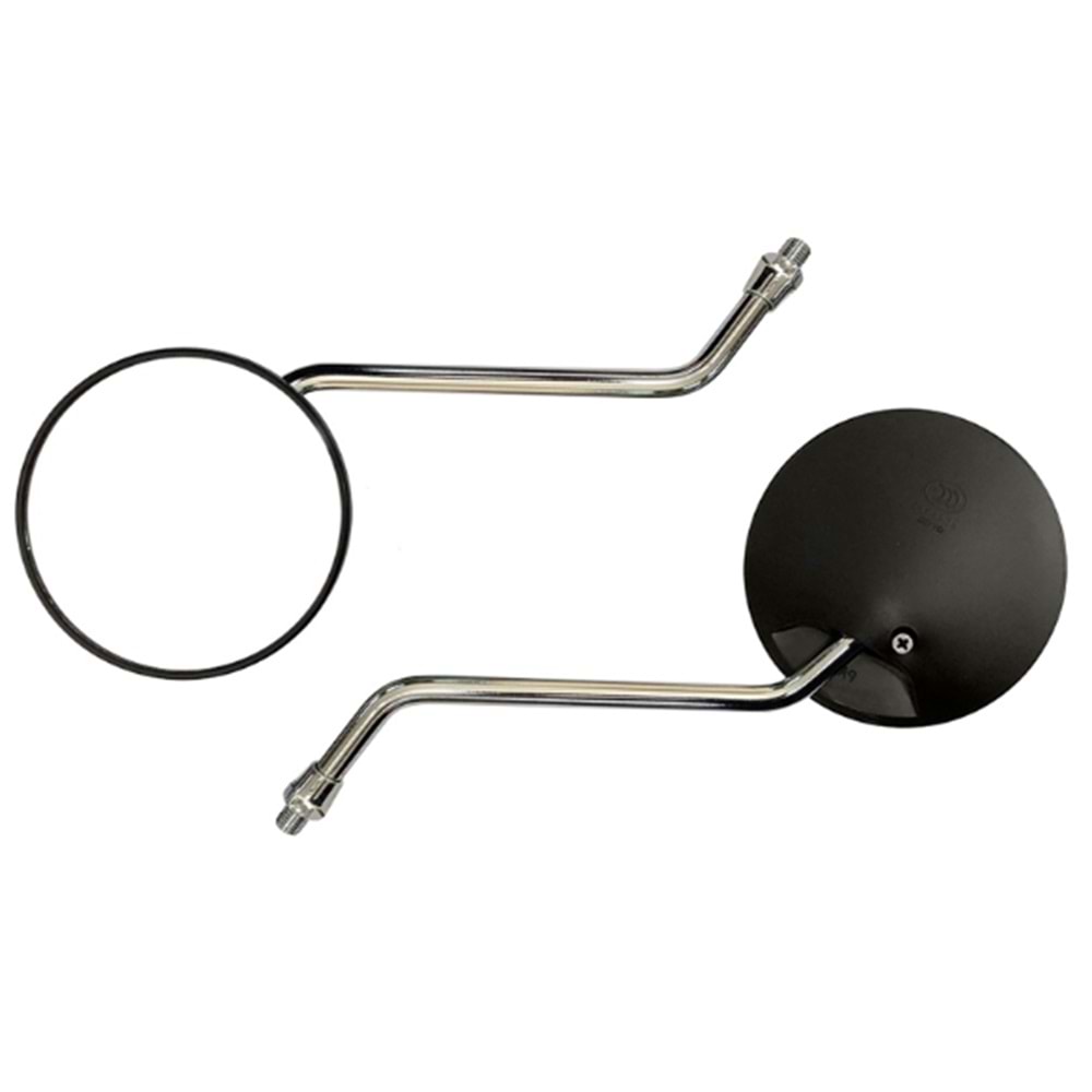 Yuvarlak Ayna 10mm Siyah