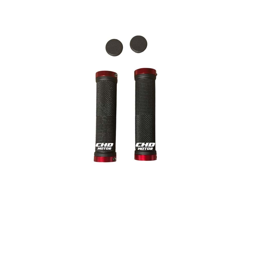 Bisiklet Pvc Elcek Kilitlemeli Siyah (Kırmızı Yüzüklü)