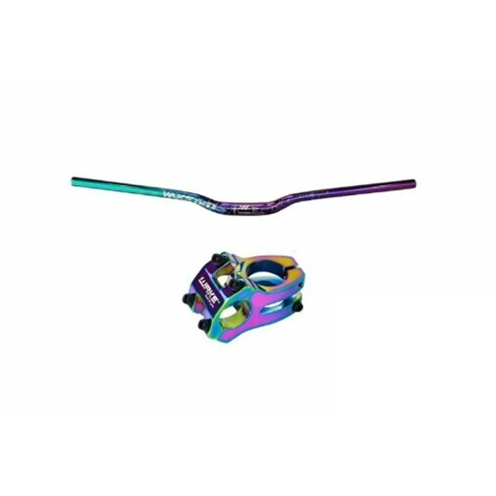 Bisiklet Renkli Gidon + Boğaz (Rainbow)