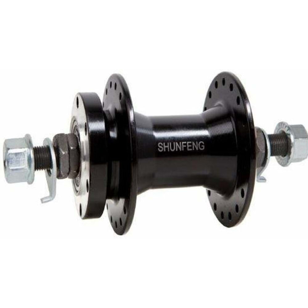 36 Delik Disk Uyumlu ALM Ön Göbek Siyah