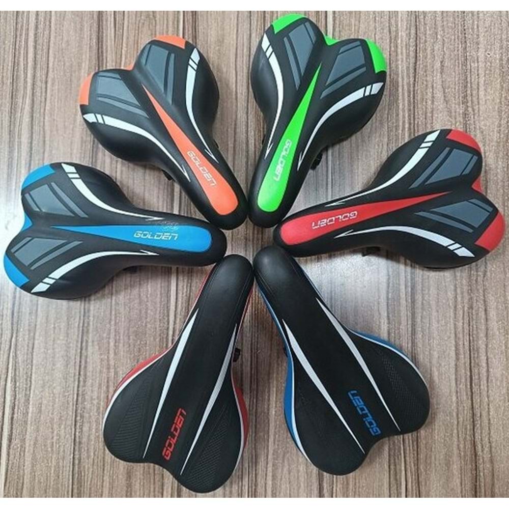 Bisiklet Alev Desenli Sele