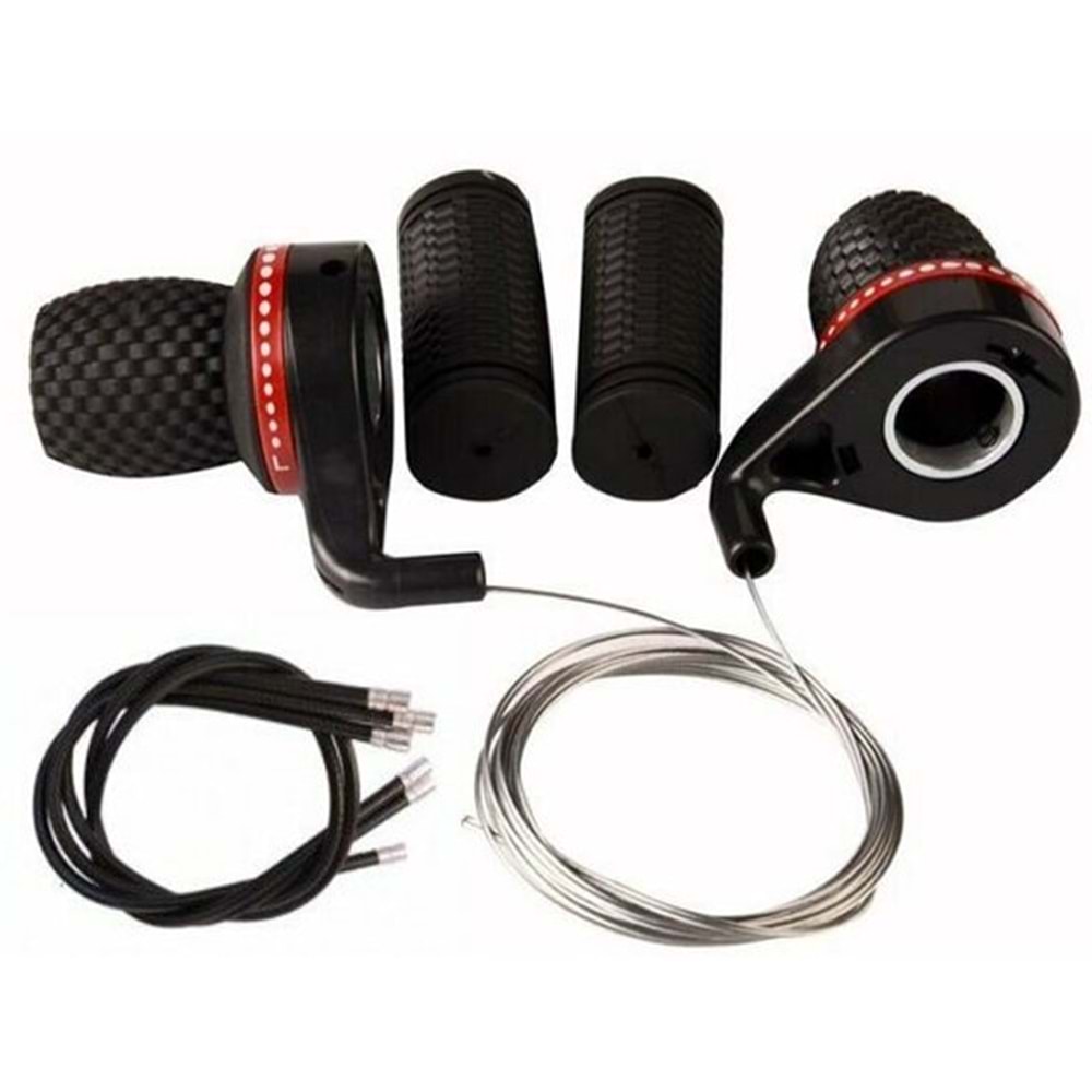 MTB Vites Kolu Koldan Kırmızı