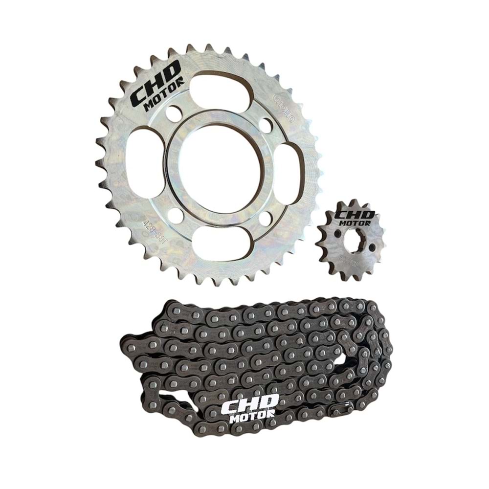 CG Arka Dişli + Ön Dişli + Zincir Set