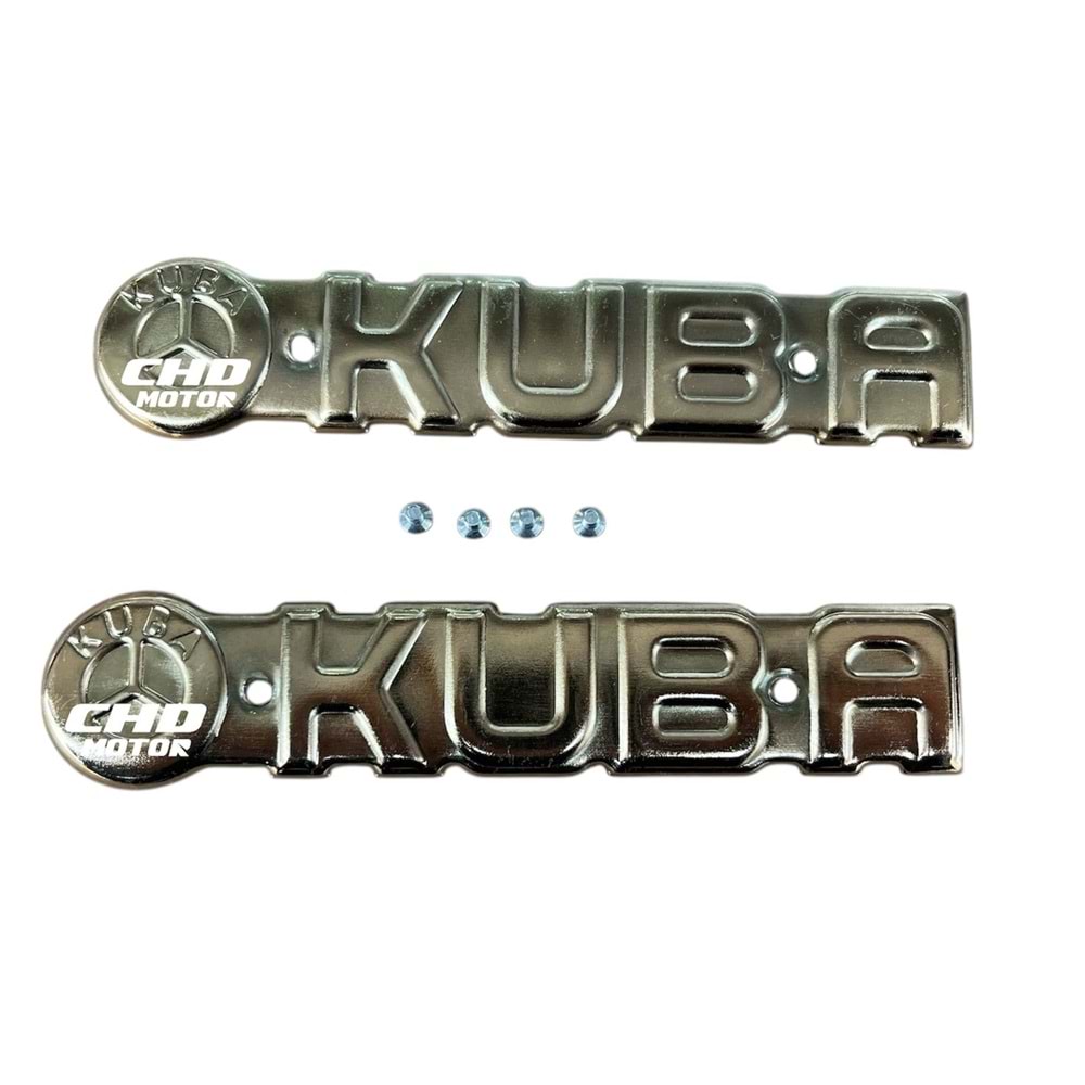 CG Benzin Depo Yazısı KUBA (Gold)