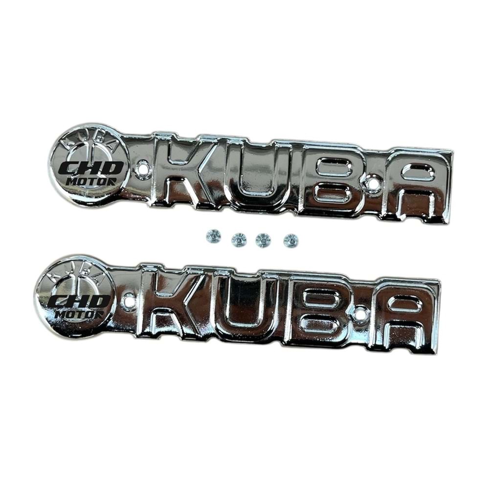 CG Benzin Depo Yazısı KUBA (Nikel)