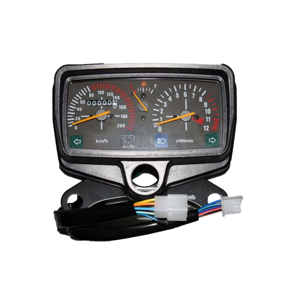 CG Benzin Göstergeli KM Saati Telli Komple