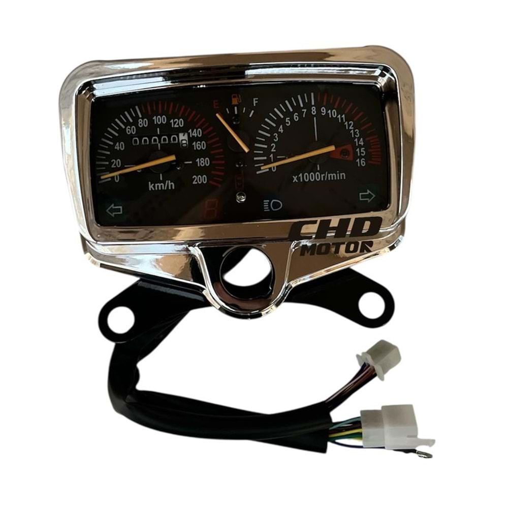 CG Benzin Göstergeli KM Saati Dijital Komple NİKEL