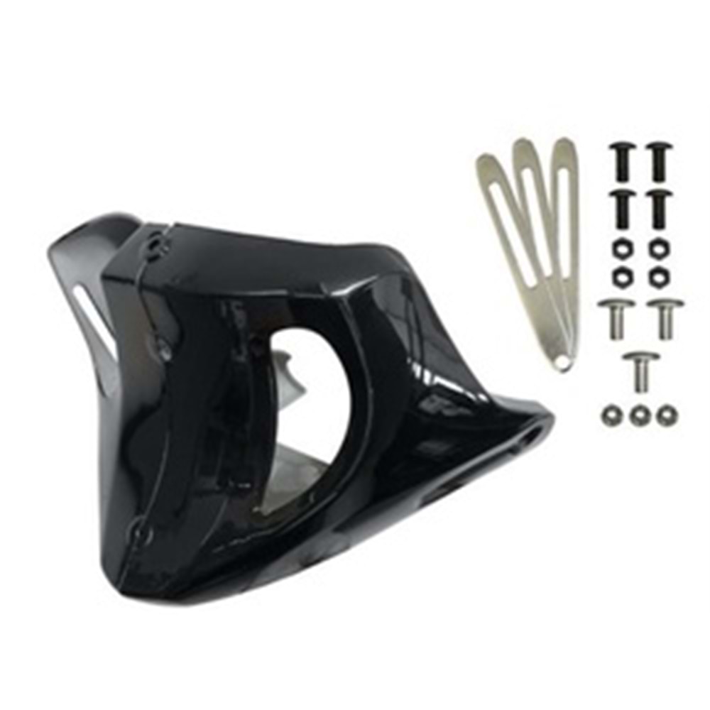 Motor Alt Rüzgarlık (Sakal) Siyah