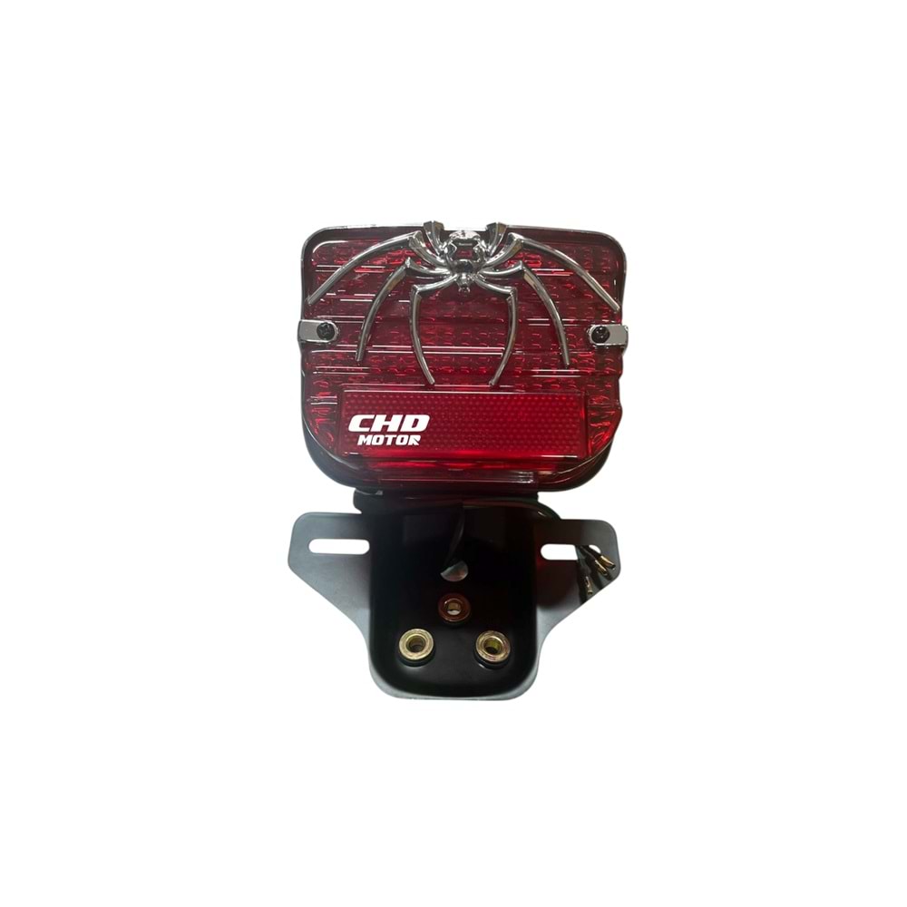 CG Arka Stop Komple Çakarlı + Örümcekli (KIRMIZI)