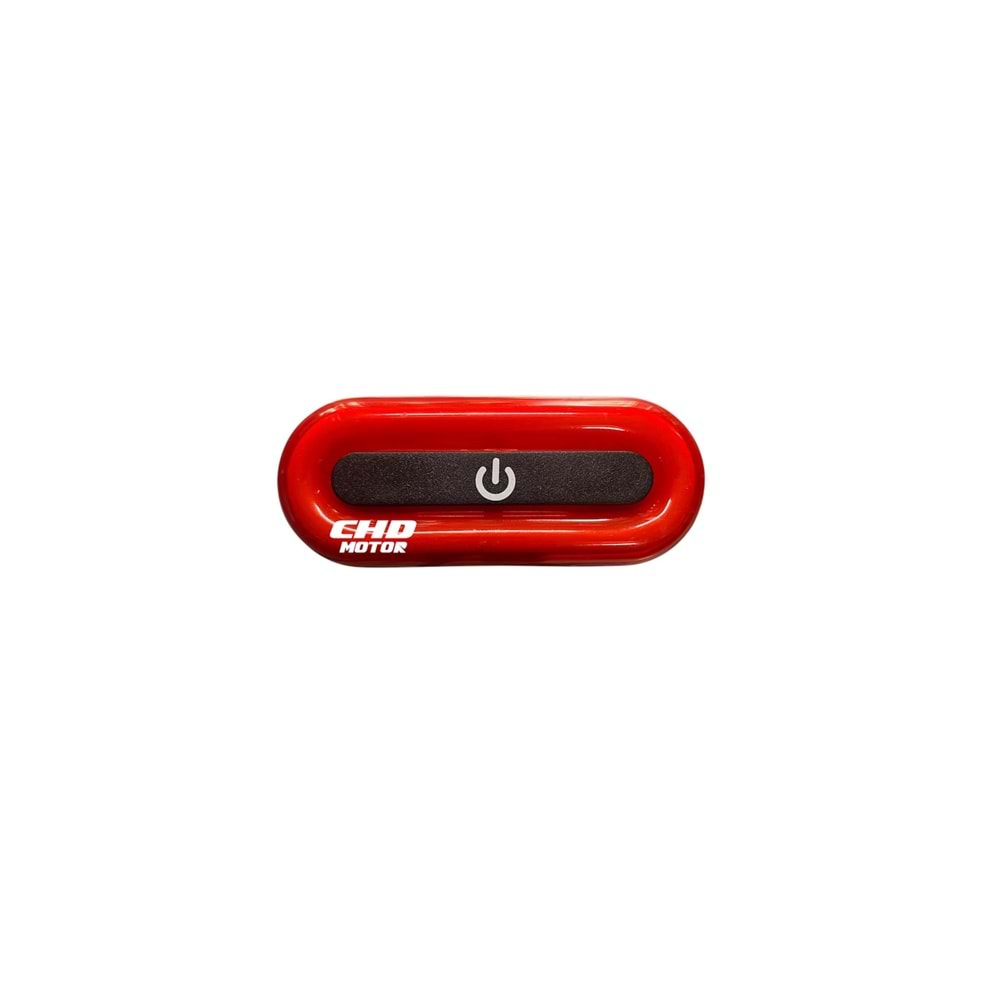 Kask Arkası İkaz Lambası USB li