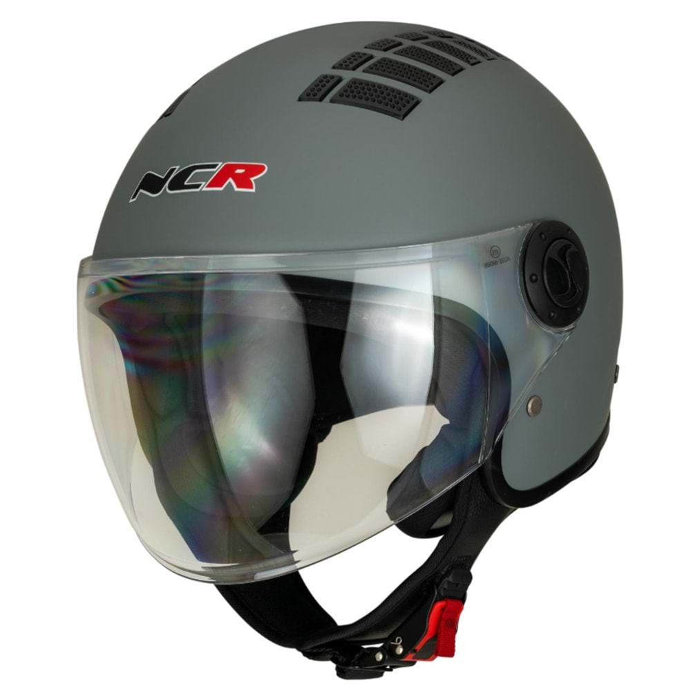 Kask Çenesiz Gözlüksüz NCR (Nardo Gri) (L)