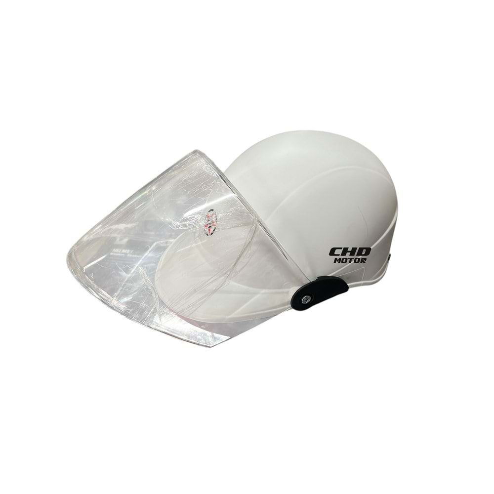 Jokey Kask Camlı (Beyaz)