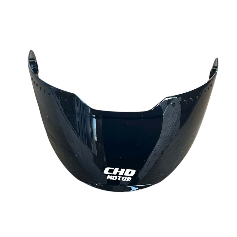 Kask Camı (Vizör) M-69 Çene Sabit Gözlüklü Model (Siyah)