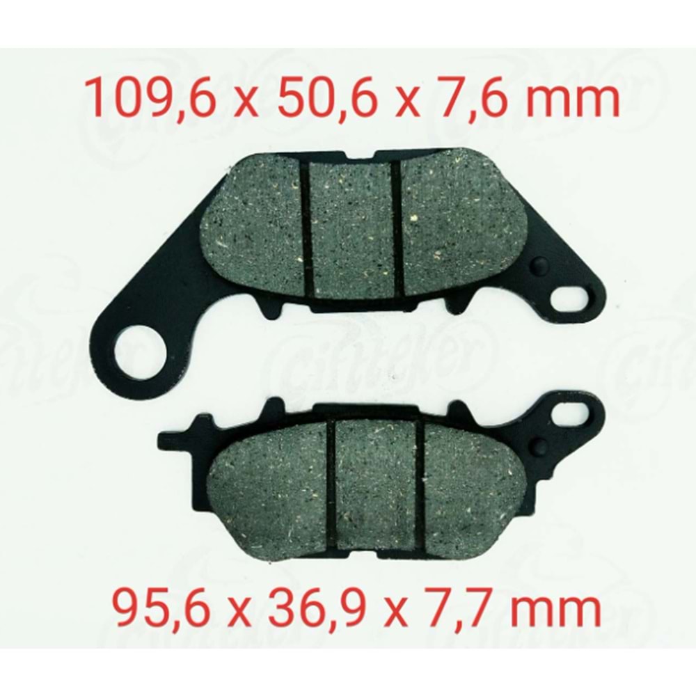 YBR 125 YM Ön Fren Disk Balata (006)