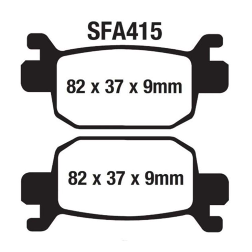 FORZA-RKS NEWLİGHT 125 Arka Fren Disk Balatası (007)