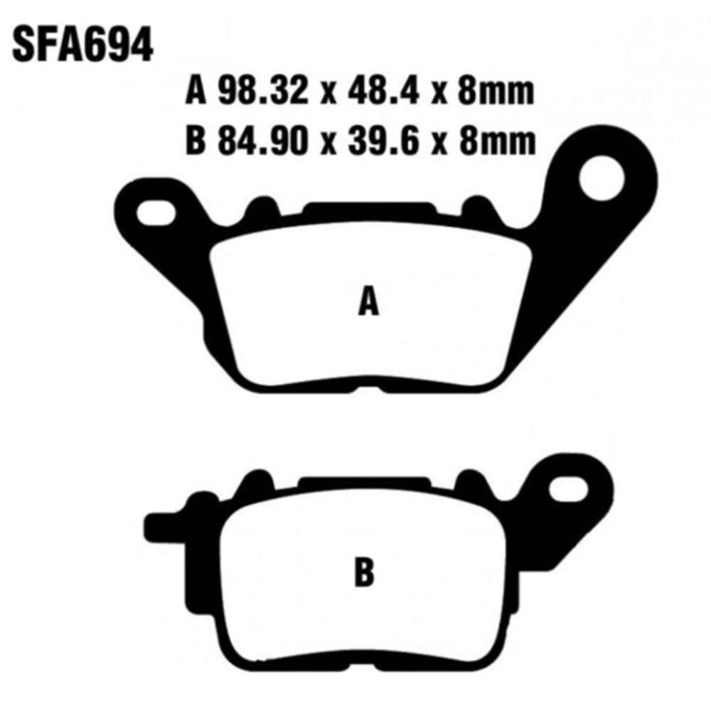 NMAX 125-155 Ön Fren Disk Balatası (008)