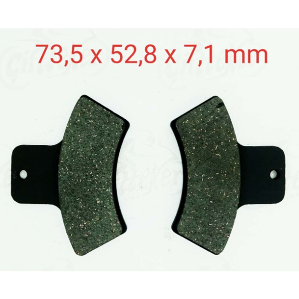 ATV LİNHAİ Disk Balatası FA270 (021)