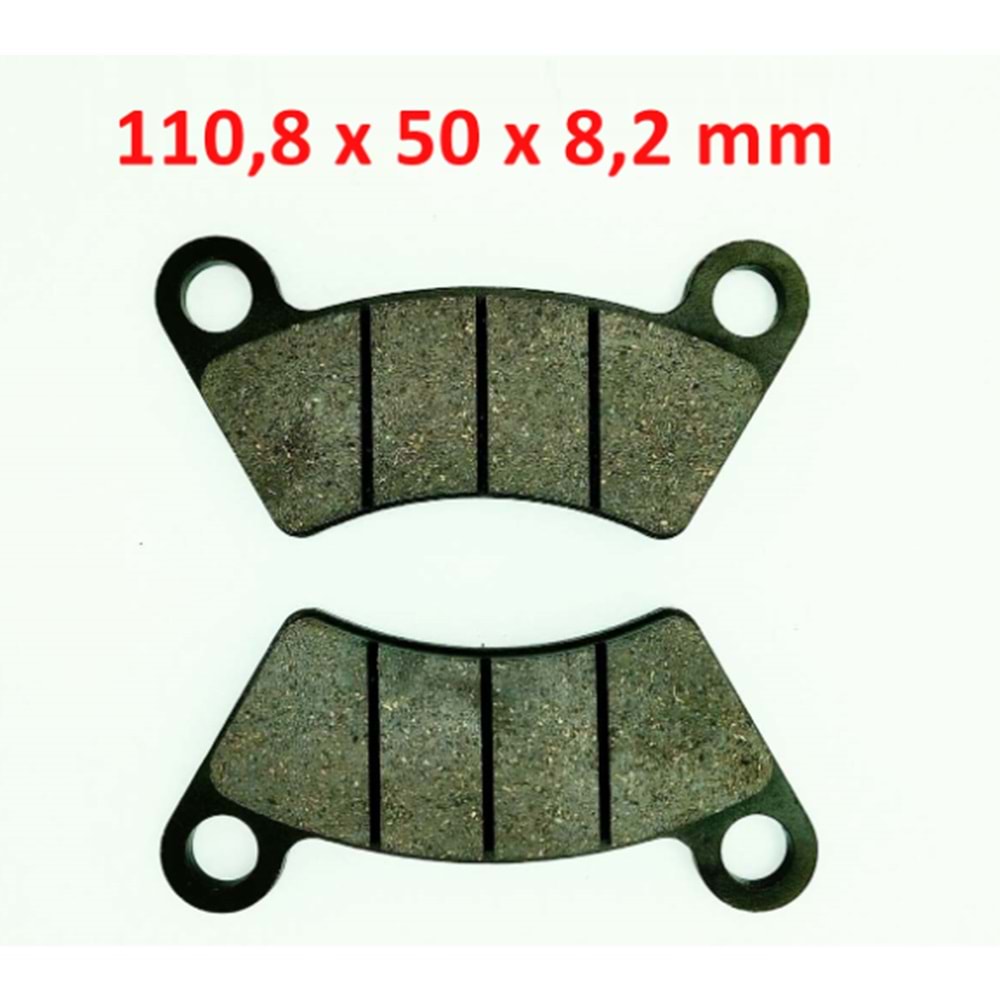 ATV - AU 200 Arka Fren Disk Balatası (027)