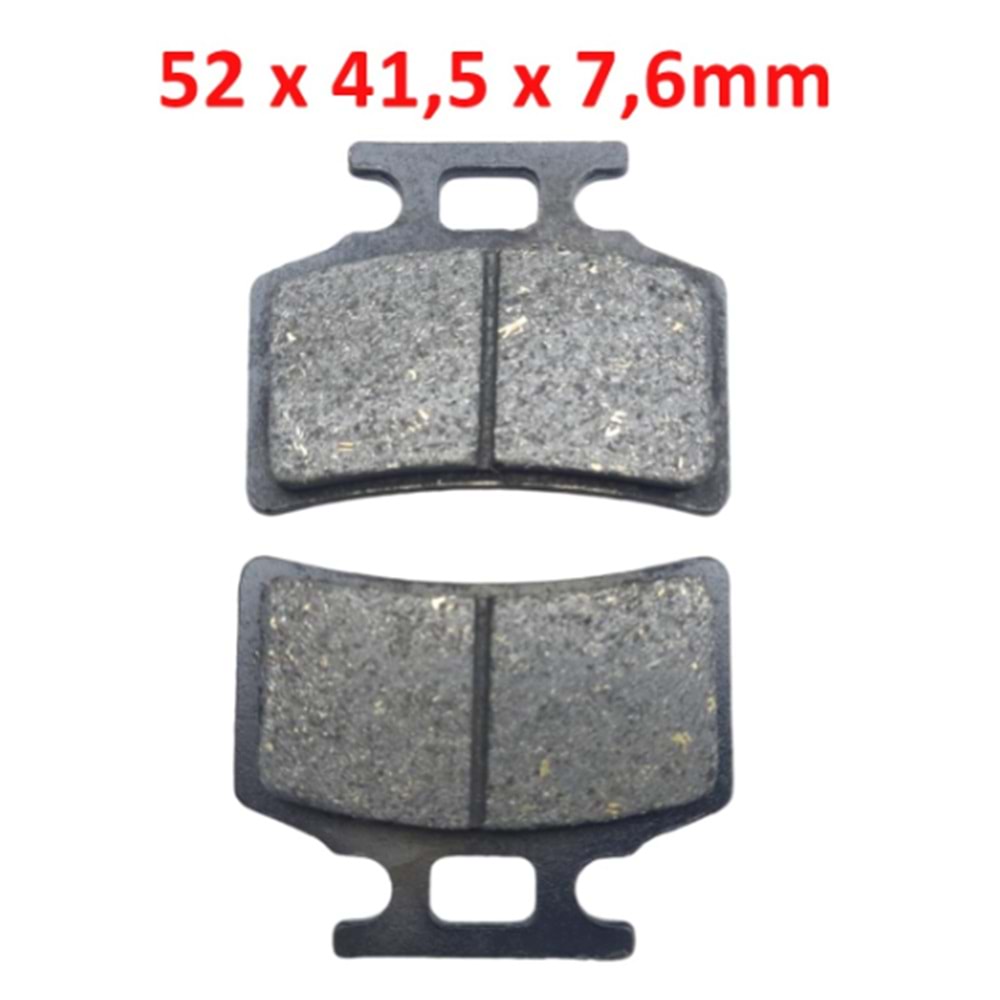 TURİSMO - LOYAL 50i Ön Fren Disk Balatası (035)