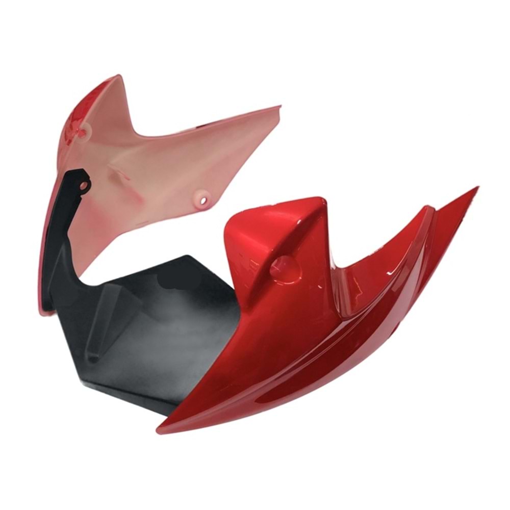 MH DRİFT L Alt Rüzgarlık (Sakal) (Kırmızı)