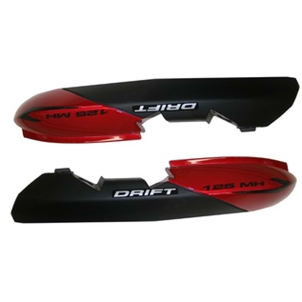 MH Drift 125 Sele Altı Yan Kapak (Kırmızı)