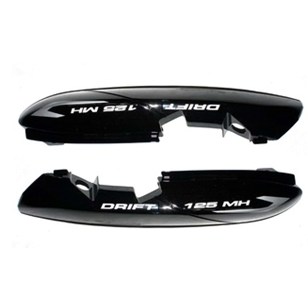MH Drift 125 Sele Altı Yan Kapak (Siyah)