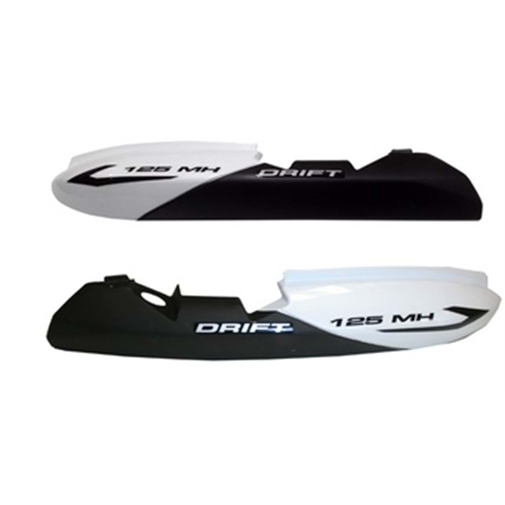 MH Drift 125 Sele Altı Yan Kapak (Beyaz)