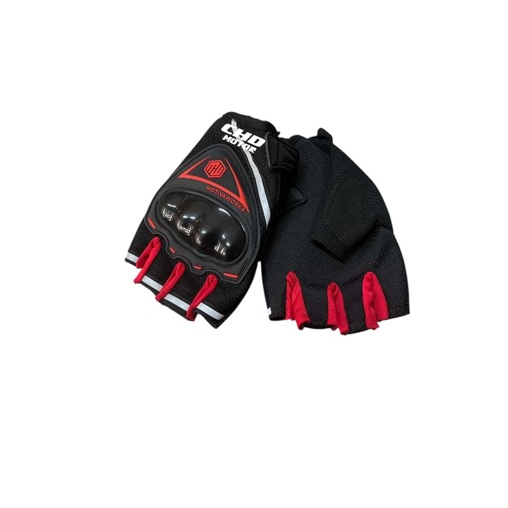 Motor Eldiven Korumalı Parmaksız (EN 13954 kodlu) (XL)