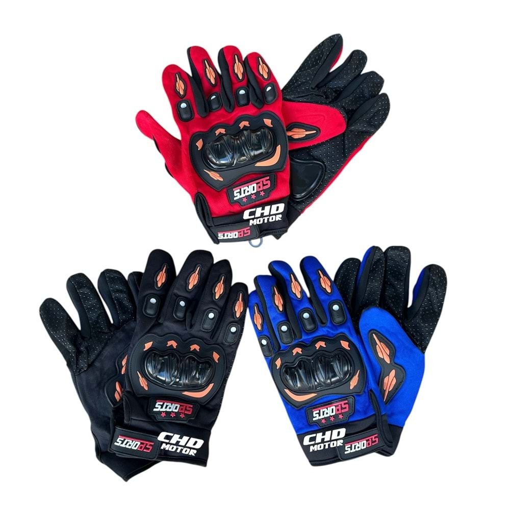 Motor Eldiven Korumalı