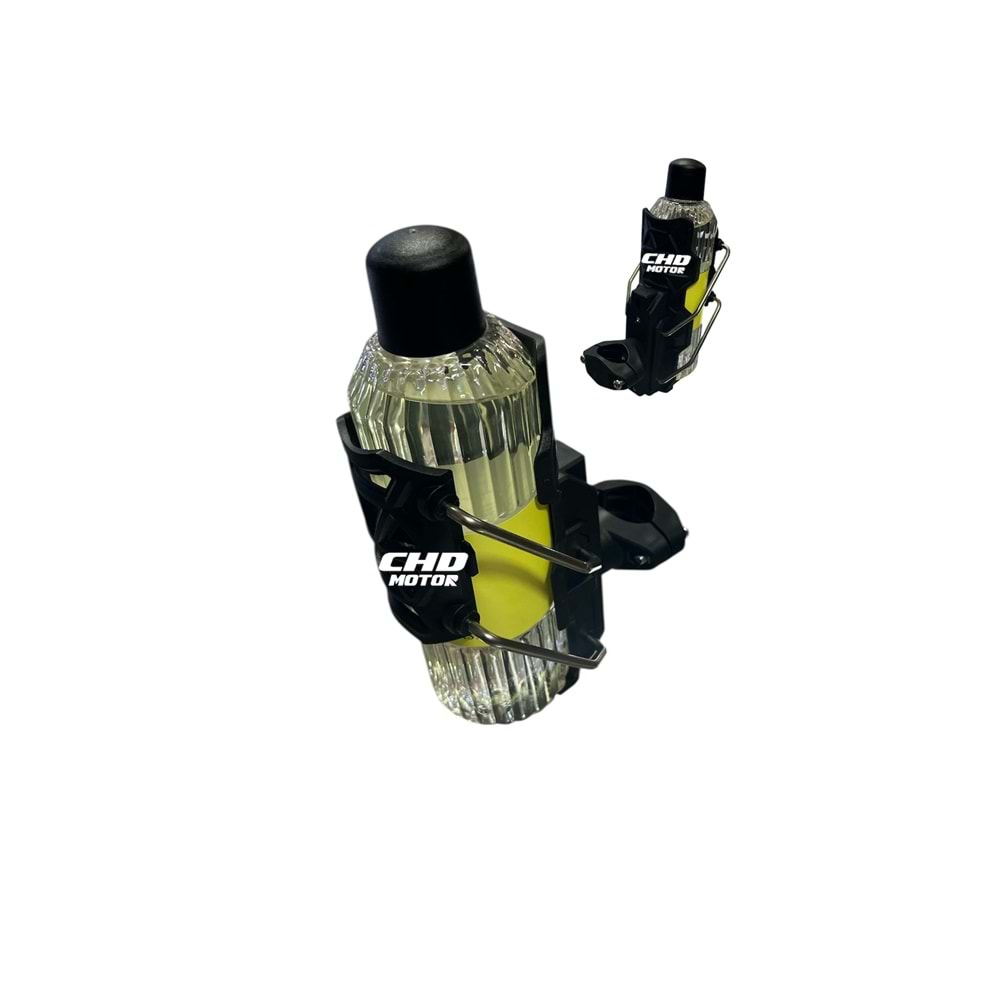 Motor - Bisiklet Gidon Bağlantılı Suluk Kafesi (SİYAH)