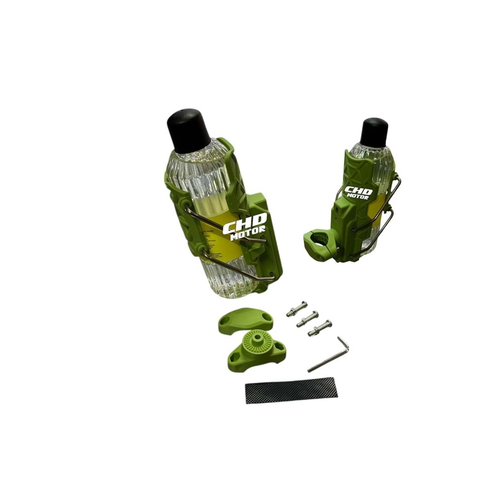 Motor - Bisiklet Gidon Bağlantılı Suluk Kafesi (YEŞİL)