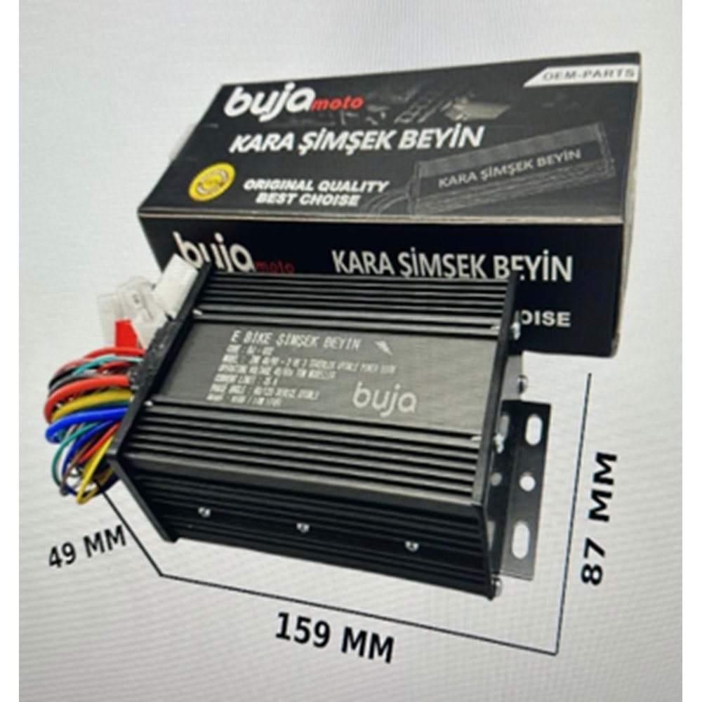 Beyin Şarzlı 500W Kara Şimşek