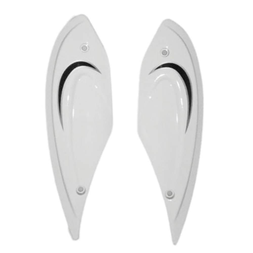 Sele Altı Deliksiz Kapak Şarzlı COBRA Beyaz