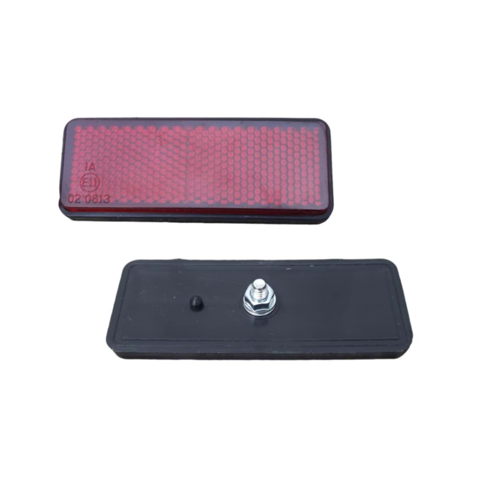 Reflektör Arka Kare Kırmızı