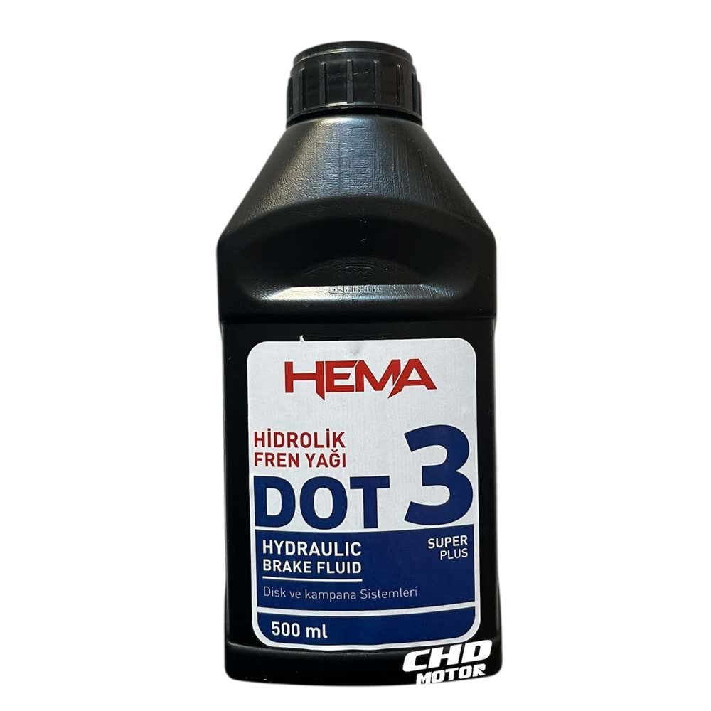 Fren Hidrolik Yağı Dot-3 500ml
