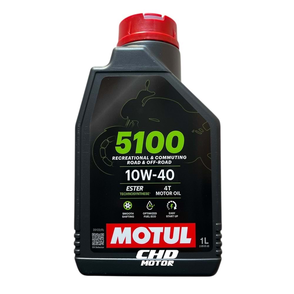 10W-40 Motor Yağı Motul 5100 1 LT