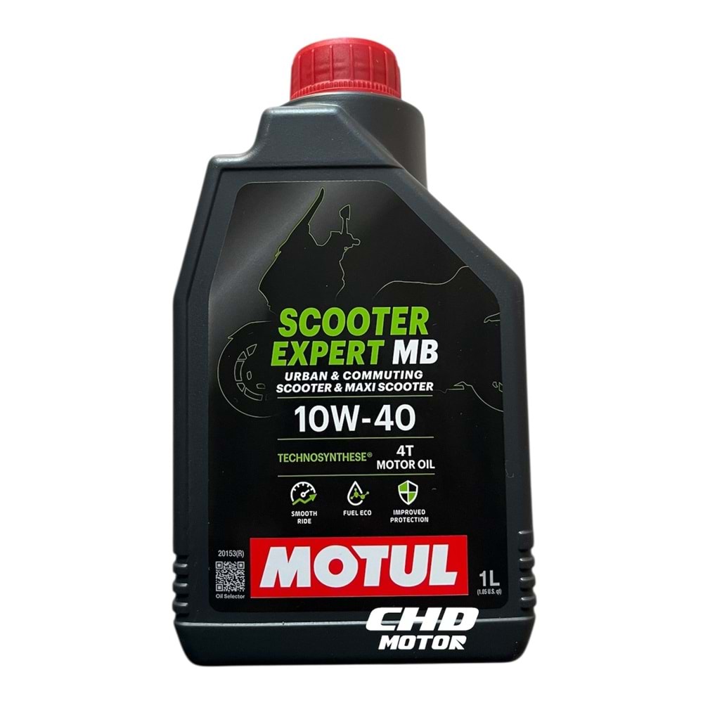 10W-40 Motor Yağı Motul Scooter 1 LT