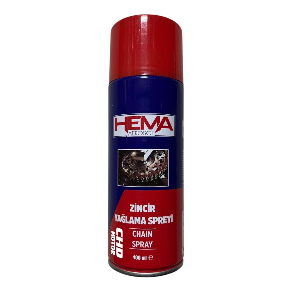 Sprey Zincir Yağı HEMA 400ml