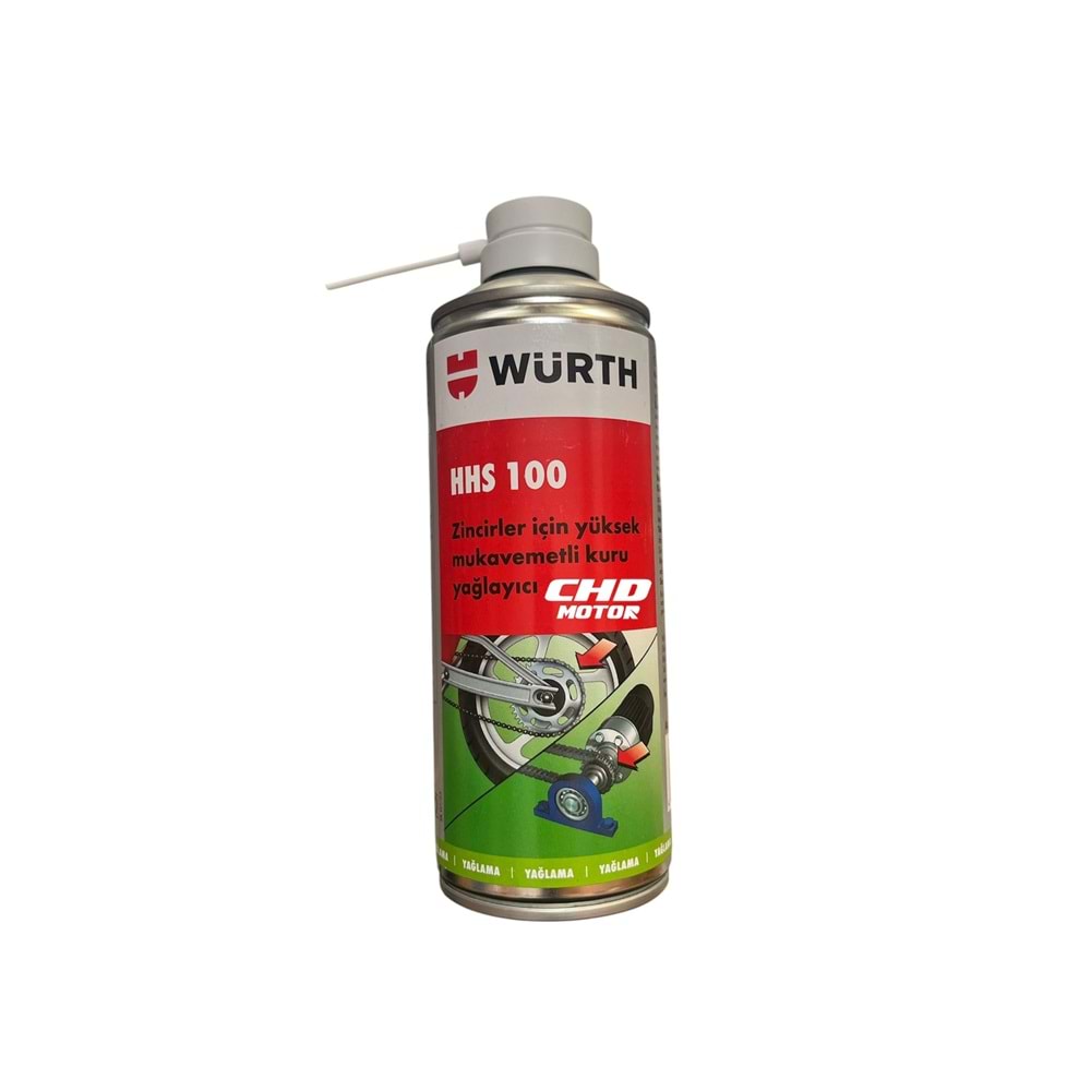 HHS-100 Kuru Zincir Yağlama Sprey 400ml WÜRTH