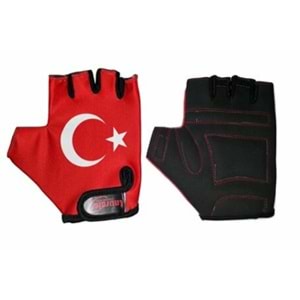 Bisiklet Eldiven Kesik (Türk Bayraklı)