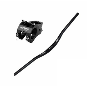 Bisiklet Renkli Gidon + Boğaz (Siyah)