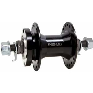 36 Delik Disk Uyumlu ALM Ön Göbek Siyah