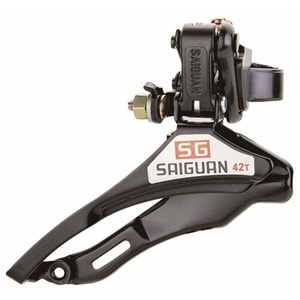 Bisiklet Ön Attırıcı Üstten Siyah