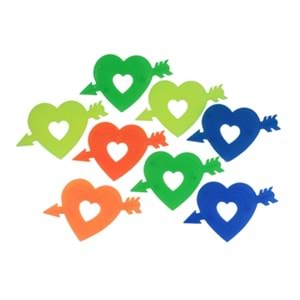 Bisiklet Süs Büyük Kalp Paket