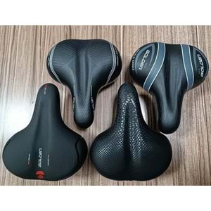 Bisiklet Yaylı Geniş Dikişli Sele