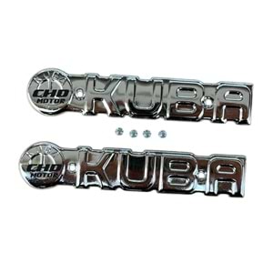 CG Benzin Depo Yazısı KUBA (Nikel)